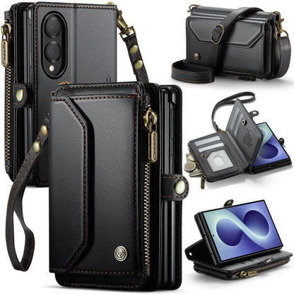 CaseMe C36 Card Slots Zipper Wallet RFID Anti-theft Leather Phone Case, For Galaxy Z Fold8 5G, For Galaxy S26 FE 5G, For Galaxy Z Fold8 Ultra 5G, For Galaxy S26+ 5G, For Galaxy S26 Ultra 5G, For Galaxy S26 5G, For Galaxy A57 5G, For Galaxy A37 5G      ...