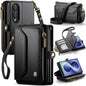 CaseMe C36 Card Slots Zipper Wallet RFID Anti-theft Leather Phone Case, For Galaxy Z Fold8 5G, For Galaxy S26 FE 5G, For Galaxy Z Fold8 Ultra 5G, For Galaxy S26+ 5G, For Galaxy S26 Ultra 5G, For Galaxy S26 5G, For Galaxy A57 5G, For Galaxy A37 5G      ...