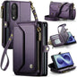 CaseMe C36 Card Slots Zipper Wallet RFID Anti-theft Leather Phone Case, For Galaxy Z Fold8 5G, For Galaxy S26 FE 5G, For Galaxy Z Fold8 Ultra 5G, For Galaxy S26+ 5G, For Galaxy S26 Ultra 5G, For Galaxy S26 5G, For Galaxy A57 5G, For Galaxy A37 5G      ...