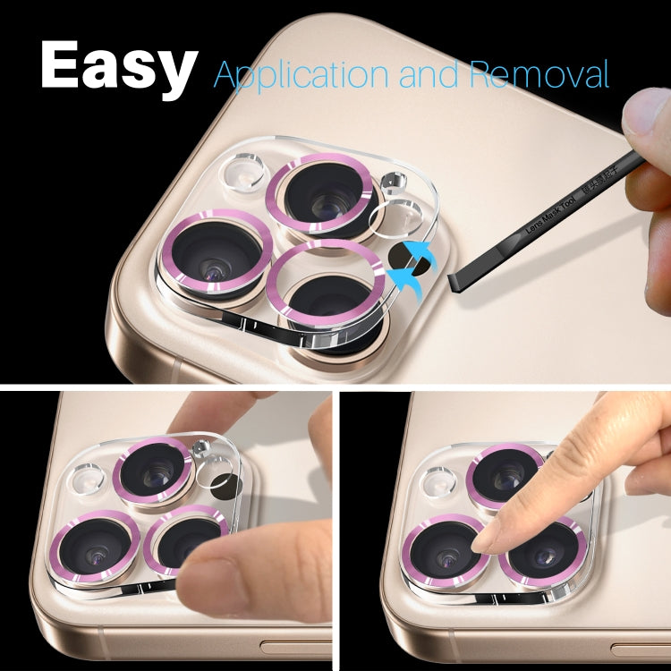 NORTHJO Camera Lens Protector CD Veins 3D Tempered Glass Film