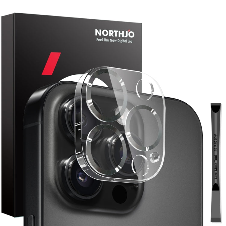 NORTHJO Camera Lens Protector CD Veins 3D Tempered Glass Film
