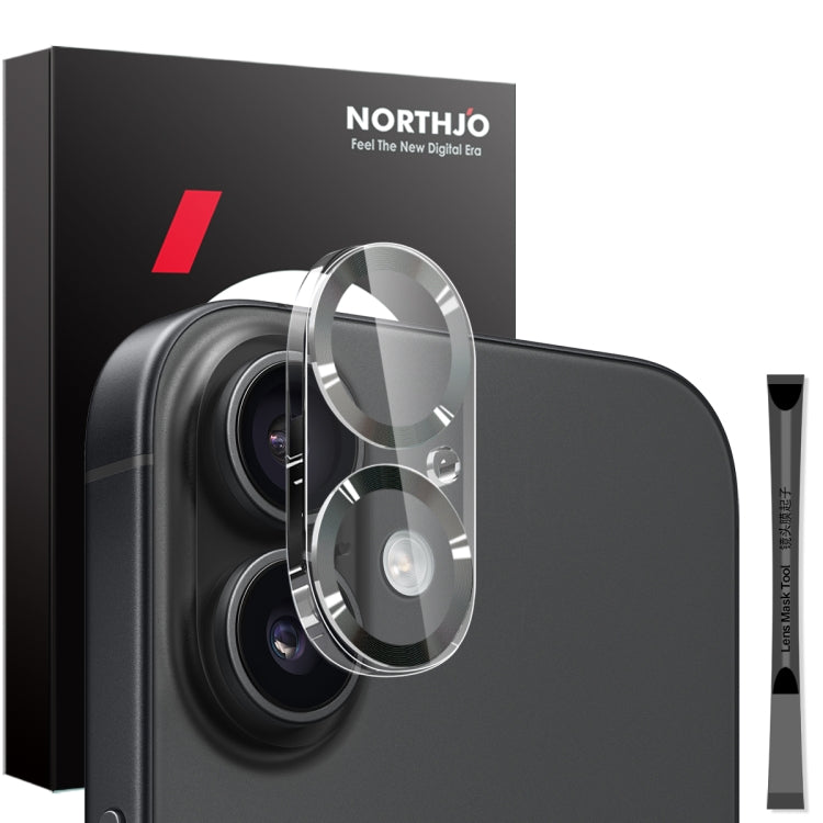 NORTHJO Camera Lens Protector CD Veins 3D Tempered Glass Film