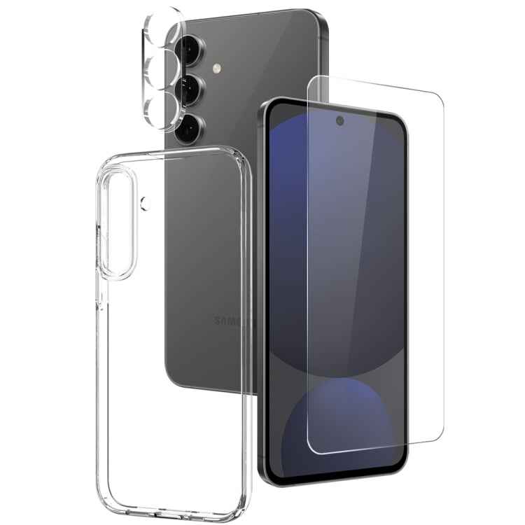 NORTHJO TPU Case with Screen and Lens Film, Support Fingerprint Unlock, For Samsung Galaxy S26+ 5G, For Samsung Galaxy S26 Ultra 5G, For Samsung Galaxy S26 5G, For Samsung Galaxy S25 Edge 5G, For Samsung Galaxy S25 5G, For Samsung Galaxy S25+ 5G       ...