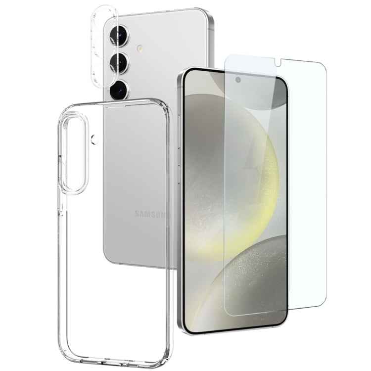 NORTHJO TPU Case with Screen and Lens Film, Support Fingerprint Unlock, For Samsung Galaxy S26+ 5G, For Samsung Galaxy S26 Ultra 5G, For Samsung Galaxy S26 5G, For Samsung Galaxy S25 Edge 5G, For Samsung Galaxy S25 5G, For Samsung Galaxy S25+ 5G       ...