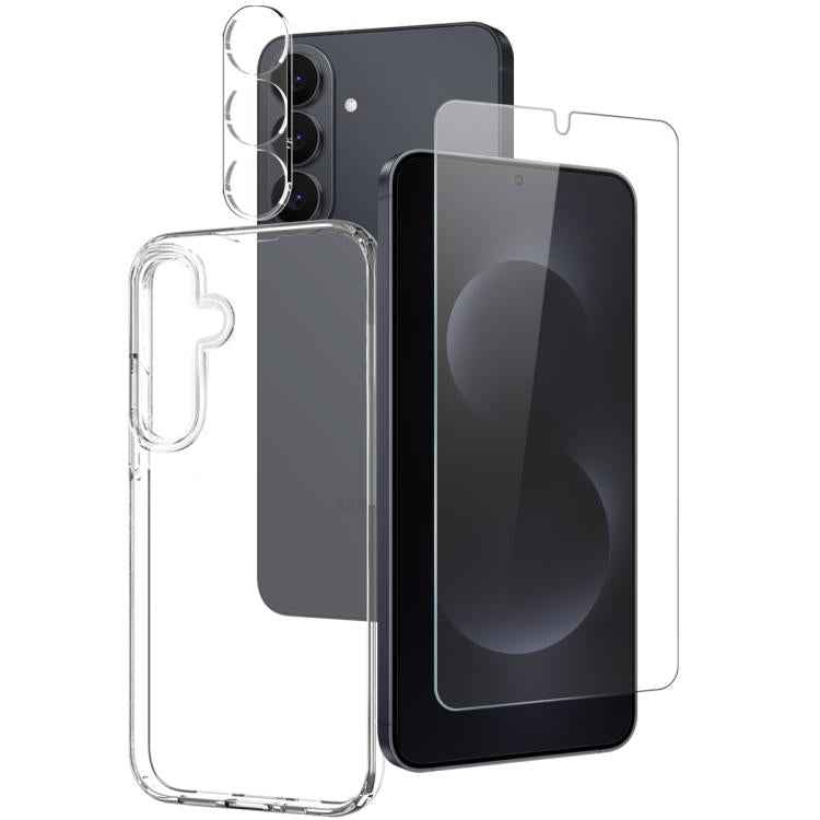 NORTHJO TPU Case with Screen and Lens Film, Support Fingerprint Unlock, For Samsung Galaxy S26+ 5G, For Samsung Galaxy S26 Ultra 5G, For Samsung Galaxy S26 5G, For Samsung Galaxy S25 Edge 5G, For Samsung Galaxy S25 5G, For Samsung Galaxy S25+ 5G       ...