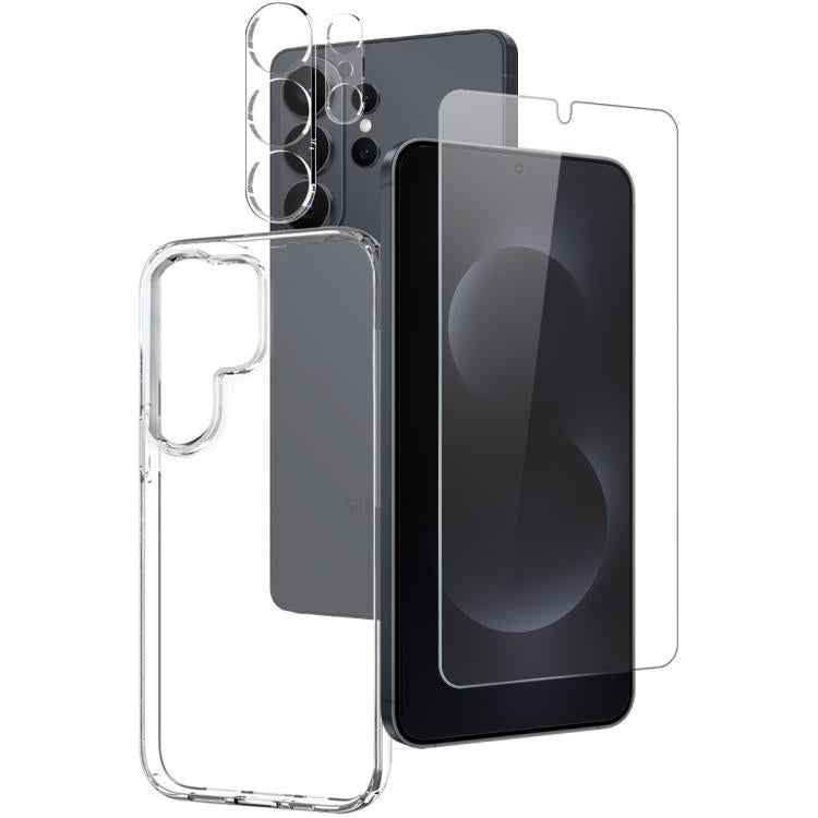 NORTHJO TPU Case with Screen and Lens Film, Support Fingerprint Unlock, For Samsung Galaxy S26+ 5G, For Samsung Galaxy S26 Ultra 5G, For Samsung Galaxy S26 5G, For Samsung Galaxy S25 Edge 5G, For Samsung Galaxy S25 5G, For Samsung Galaxy S25+ 5G       ...