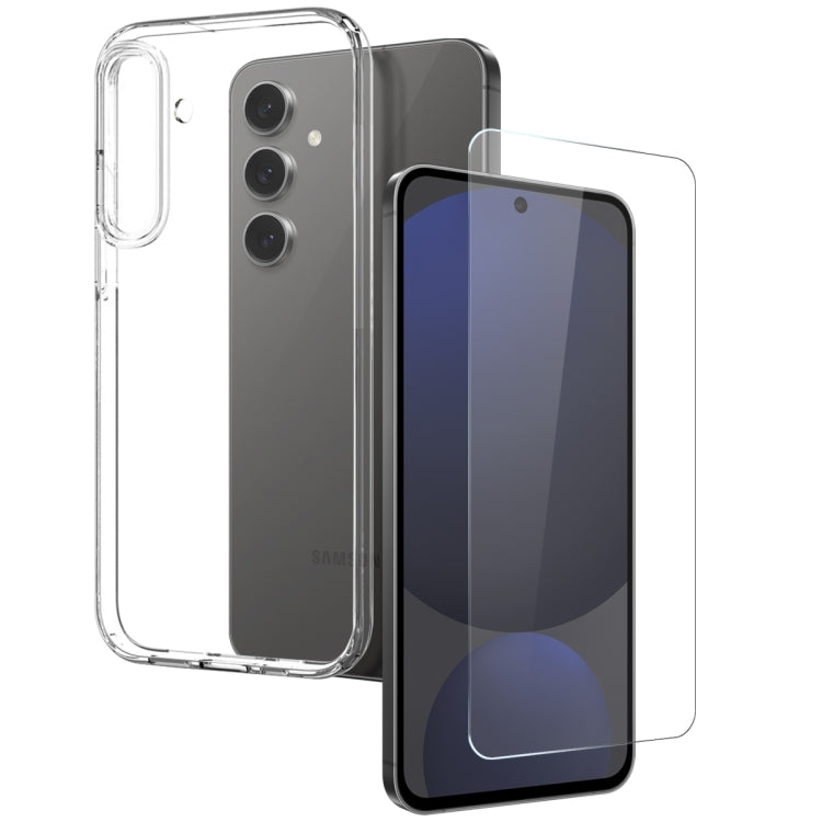 NORTHJO TPU Case with Screen Film, Support Fingerprint Unlock, For Samsung Galaxy S26+ 5G, For Samsung Galaxy S26 Ultra 5G, For Samsung Galaxy S26 5G, For Samsung Galaxy S25 Edge 5G, For Samsung Galaxy S25 5G, For Samsung Galaxy S25+ 5G                ...