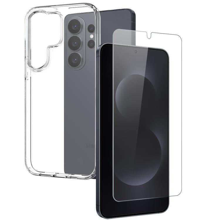NORTHJO TPU Case with Screen Film, Support Fingerprint Unlock, For Samsung Galaxy S26+ 5G, For Samsung Galaxy S26 Ultra 5G, For Samsung Galaxy S26 5G, For Samsung Galaxy S25 Edge 5G, For Samsung Galaxy S25 5G, For Samsung Galaxy S25+ 5G                ...