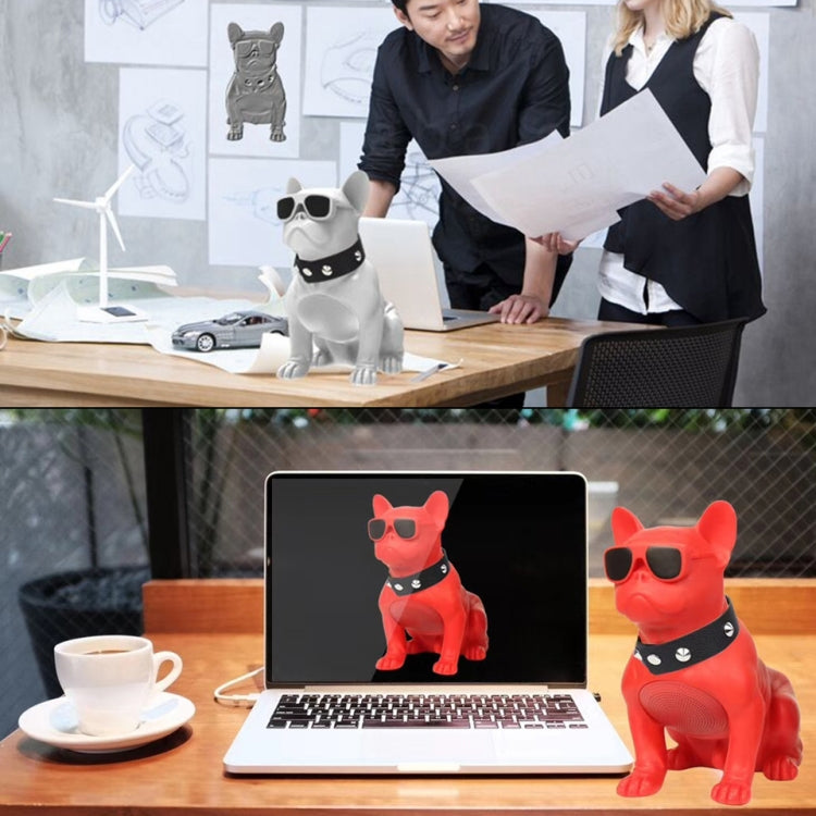 CH-M10 Bulldog Stereo Wireless Bluetooth Speaker, Support TF Card / U Disk / FM