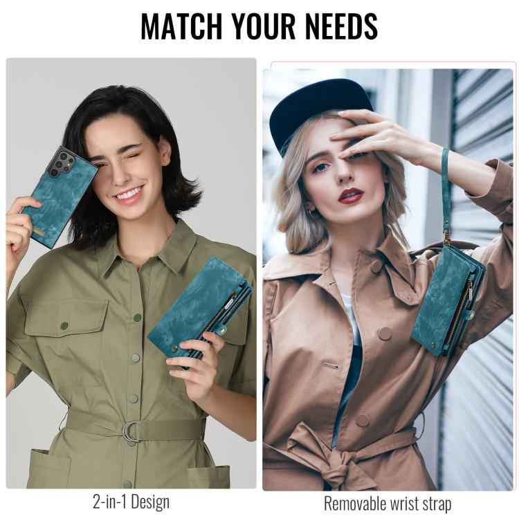 CaseMe 008 Detachable Multifunctional Leather Phone Case, For Samsung Galaxy S25 Ultra 5G, For Samsung Galaxy A16 5G, For Samsung Galaxy A17