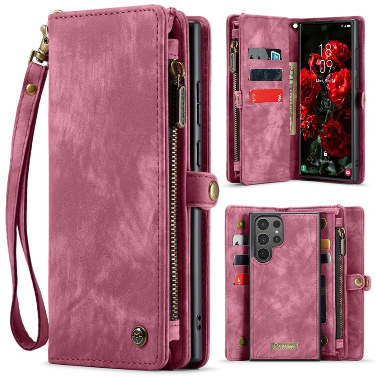 CaseMe 008 Detachable Multifunctional Leather Phone Case, For Samsung Galaxy A56 5G, For Samsung Galaxy A36 5G, For Samsung Galaxy S25 5G, For Samsung Galaxy S25+ 5G, For Samsung Galaxy S25 Ultra 5G, For Samsung Galaxy A16 5G