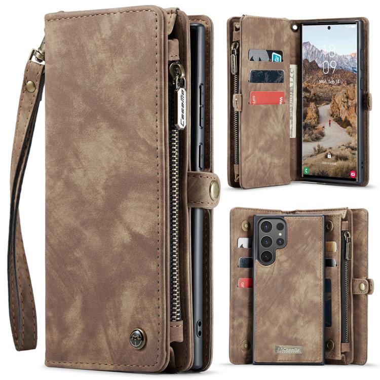 CaseMe 008 Detachable Multifunctional Leather Phone Case, For Samsung Galaxy A56 5G, For Samsung Galaxy A36 5G, For Samsung Galaxy S25 5G, For Samsung Galaxy S25+ 5G, For Samsung Galaxy S25 Ultra 5G, For Samsung Galaxy A16 5G