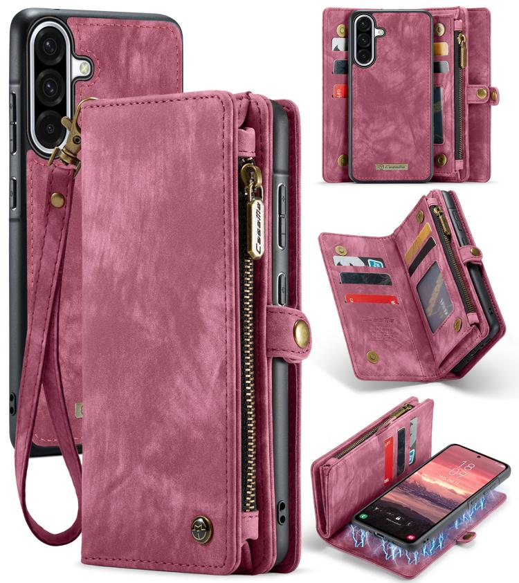 CaseMe 008 Detachable Multifunctional Leather Phone Case, For Samsung Galaxy A56 5G, For Samsung Galaxy A36 5G, For Samsung Galaxy S25 5G, For Samsung Galaxy S25+ 5G, For Samsung Galaxy S25 Ultra 5G, For Samsung Galaxy A16 5G