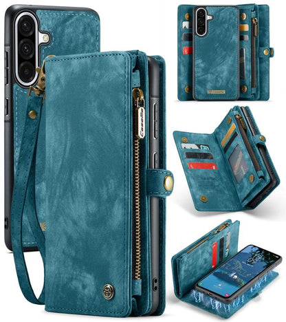 CaseMe 008 Detachable Multifunctional Leather Phone Case, For Samsung Galaxy A56 5G, For Samsung Galaxy A36 5G, For Samsung Galaxy S25 5G, For Samsung Galaxy S25+ 5G, For Samsung Galaxy S25 Ultra 5G, For Samsung Galaxy A16 5G