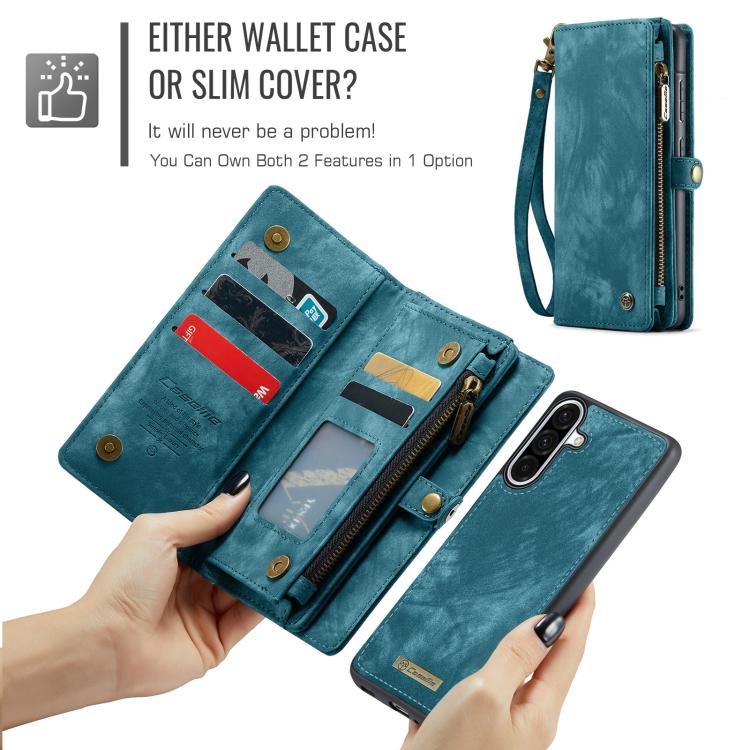 CaseMe 008 Detachable Multifunctional Leather Phone Case, For Samsung Galaxy A56 5G, For Samsung Galaxy A36 5G, For Samsung Galaxy S25 5G, For Samsung Galaxy S25+ 5G, For Samsung Galaxy S25 Ultra 5G, For Samsung Galaxy A16 5G