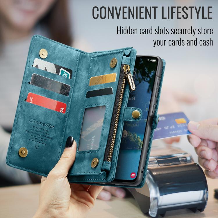 CaseMe 008 Detachable Multifunctional Leather Phone Case, For Samsung Galaxy A56 5G, For Samsung Galaxy A36 5G, For Samsung Galaxy S25 5G, For Samsung Galaxy S25+ 5G, For Samsung Galaxy S25 Ultra 5G, For Samsung Galaxy A16 5G