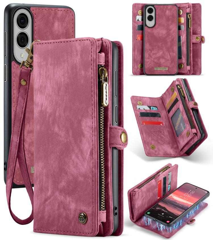 CaseMe 008 Detachable Multifunctional Leather Phone Case, For Galaxy S25 FE / S26 FE5G, For Samsung Galaxy S26+ 5G, For Samsung Galaxy S26 Ultra 5G, For Samsung Galaxy S26 5G, For Samsung Galaxy A57 5G, For Samsung Galaxy A37 5G, For Samsung Galaxy A17...