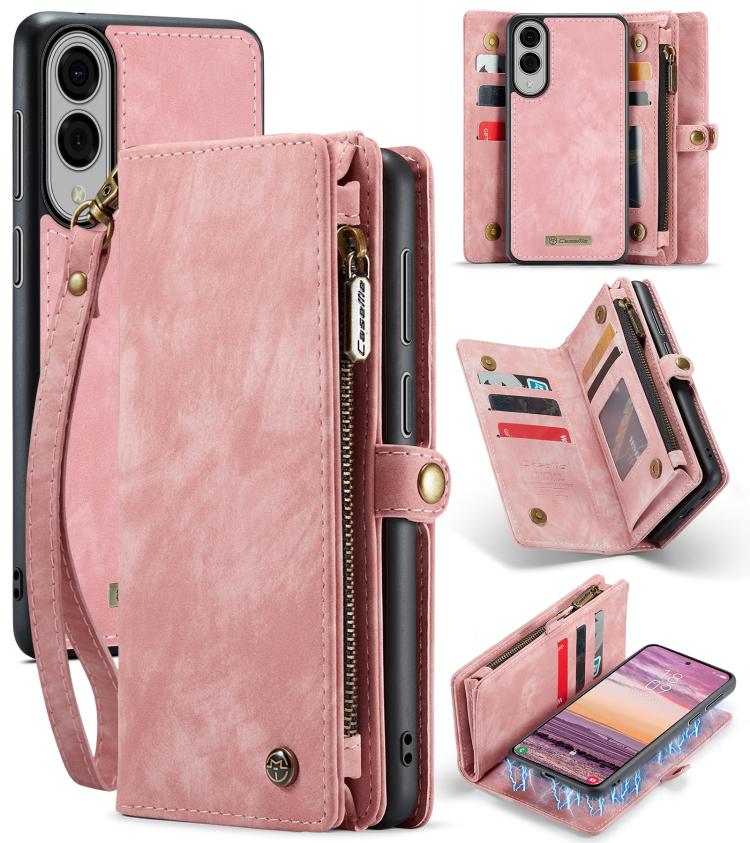 CaseMe 008 Detachable Multifunctional Leather Phone Case, For Galaxy S25 FE / S26 FE5G, For Samsung Galaxy S26+ 5G, For Samsung Galaxy S26 Ultra 5G, For Samsung Galaxy S26 5G, For Samsung Galaxy A57 5G, For Samsung Galaxy A37 5G, For Samsung Galaxy A17...