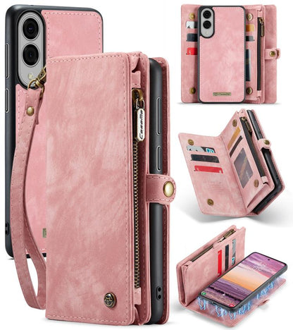 CaseMe 008 Detachable Multifunctional Leather Phone Case, For Galaxy S25 FE / S26 FE5G, For Samsung Galaxy S26+ 5G, For Samsung Galaxy S26 Ultra 5G, For Samsung Galaxy S26 5G, For Samsung Galaxy A57 5G, For Samsung Galaxy A37 5G, For Samsung Galaxy A17...