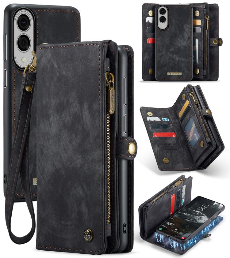 CaseMe 008 Detachable Multifunctional Leather Phone Case, For Galaxy S25 FE / S26 FE5G, For Samsung Galaxy S26+ 5G, For Samsung Galaxy S26 Ultra 5G, For Samsung Galaxy S26 5G, For Samsung Galaxy A57 5G, For Samsung Galaxy A37 5G, For Samsung Galaxy A17...