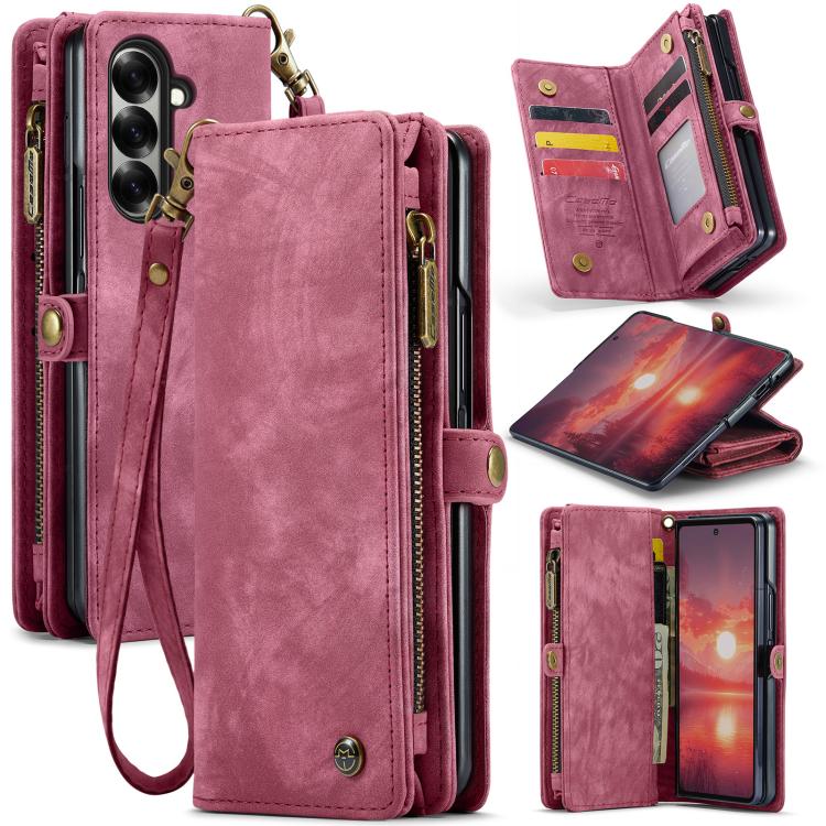 CaseMe 008 Detachable Multifunctional Leather Phone Case, For Galaxy S25 FE / S26 FE5G, For Samsung Galaxy S26+ 5G, For Samsung Galaxy S26 Ultra 5G, For Samsung Galaxy S26 5G, For Samsung Galaxy A57 5G, For Samsung Galaxy A37 5G, For Samsung Galaxy A17...