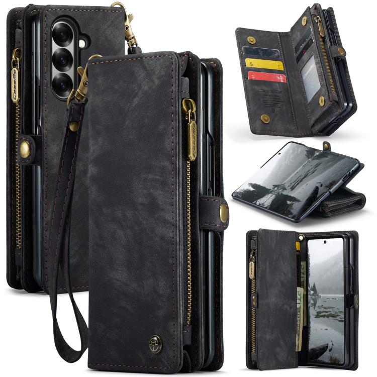 CaseMe 008 Detachable Multifunctional Leather Phone Case, For Galaxy S25 FE / S26 FE5G, For Samsung Galaxy S26+ 5G, For Samsung Galaxy S26 Ultra 5G, For Samsung Galaxy S26 5G, For Samsung Galaxy A57 5G, For Samsung Galaxy A37 5G, For Samsung Galaxy A17...