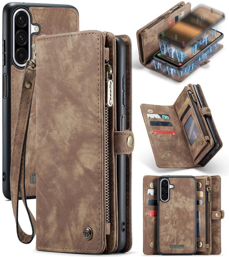 CaseMe 008 Detachable Multifunctional Leather Phone Case, For Galaxy S25 FE / S26 FE5G, For Samsung Galaxy S26+ 5G, For Samsung Galaxy S26 Ultra 5G, For Samsung Galaxy S26 5G, For Samsung Galaxy A57 5G, For Samsung Galaxy A37 5G, For Samsung Galaxy A17...