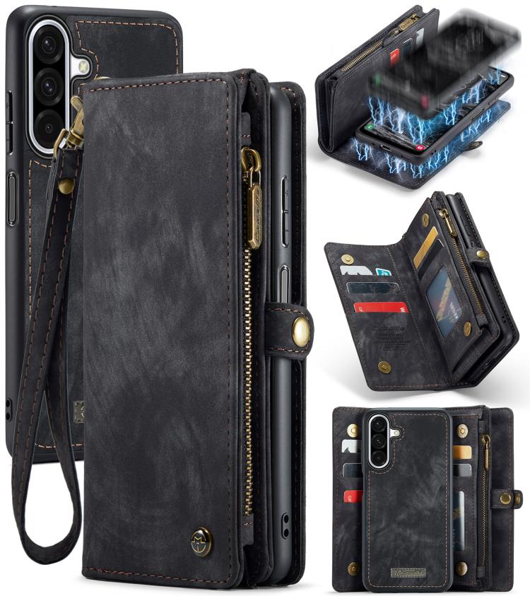 CaseMe 008 Detachable Multifunctional Leather Phone Case, For Galaxy S25 FE / S26 FE5G, For Samsung Galaxy S26+ 5G, For Samsung Galaxy S26 Ultra 5G, For Samsung Galaxy S26 5G, For Samsung Galaxy A57 5G, For Samsung Galaxy A37 5G, For Samsung Galaxy A17...
