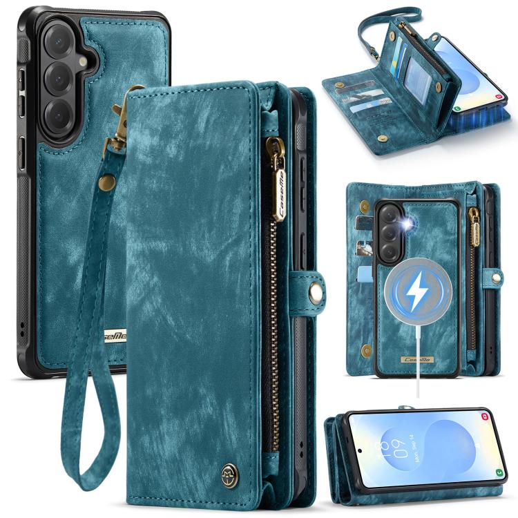 CaseMe 008 Detachable Multifunctional Leather Phone Case, For Galaxy S25 FE / S26 FE5G, For Samsung Galaxy S26+ 5G, For Samsung Galaxy S26 Ultra 5G, For Samsung Galaxy S26 5G, For Samsung Galaxy A57 5G, For Samsung Galaxy A37 5G, For Samsung Galaxy A17...