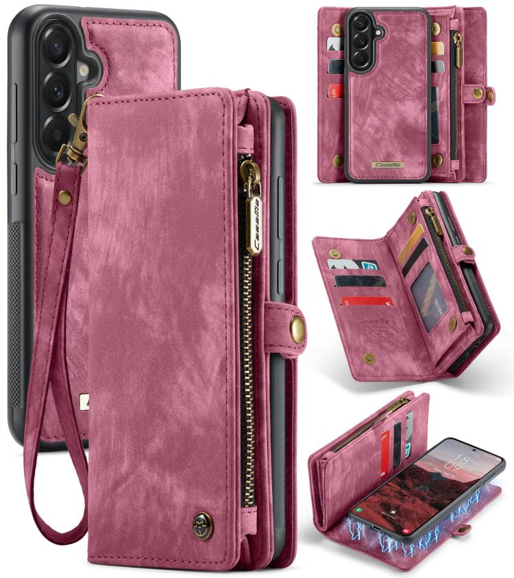 CaseMe 008 Detachable Multifunctional Leather Phone Case, For Galaxy S25 FE / S26 FE5G, For Samsung Galaxy S26+ 5G, For Samsung Galaxy S26 Ultra 5G, For Samsung Galaxy S26 5G, For Samsung Galaxy A57 5G, For Samsung Galaxy A37 5G, For Samsung Galaxy A17...