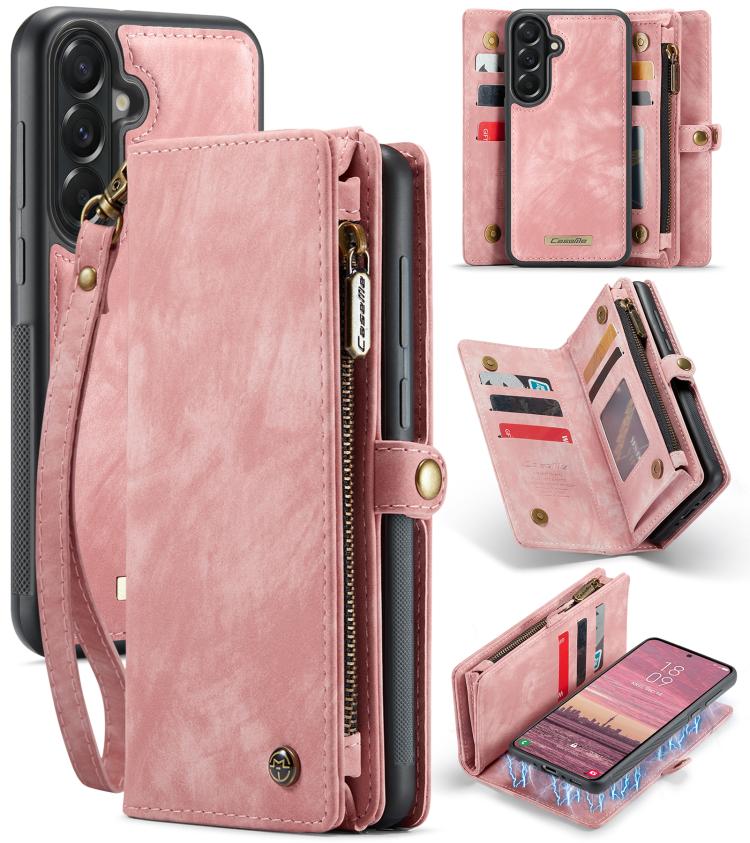 CaseMe 008 Detachable Multifunctional Leather Phone Case, For Galaxy S25 FE / S26 FE5G, For Samsung Galaxy S26+ 5G, For Samsung Galaxy S26 Ultra 5G, For Samsung Galaxy S26 5G, For Samsung Galaxy A57 5G, For Samsung Galaxy A37 5G, For Samsung Galaxy A17...