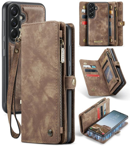 CaseMe 008 Detachable Multifunctional Leather Phone Case, For Galaxy S25 FE / S26 FE5G, For Samsung Galaxy S26+ 5G, For Samsung Galaxy S26 Ultra 5G, For Samsung Galaxy S26 5G, For Samsung Galaxy A57 5G, For Samsung Galaxy A37 5G, For Samsung Galaxy A17...