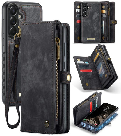 CaseMe 008 Detachable Multifunctional Leather Phone Case, For Galaxy S25 FE / S26 FE5G, For Samsung Galaxy S26+ 5G, For Samsung Galaxy S26 Ultra 5G, For Samsung Galaxy S26 5G, For Samsung Galaxy A57 5G, For Samsung Galaxy A37 5G, For Samsung Galaxy A17...