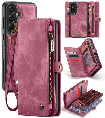 CaseMe 008 Detachable Multifunctional Leather Phone Case, For Galaxy S25 FE / S26 FE5G, For Samsung Galaxy S26+ 5G, For Samsung Galaxy S26 Ultra 5G, For Samsung Galaxy S26 5G, For Samsung Galaxy A57 5G, For Samsung Galaxy A37 5G, For Samsung Galaxy A17...