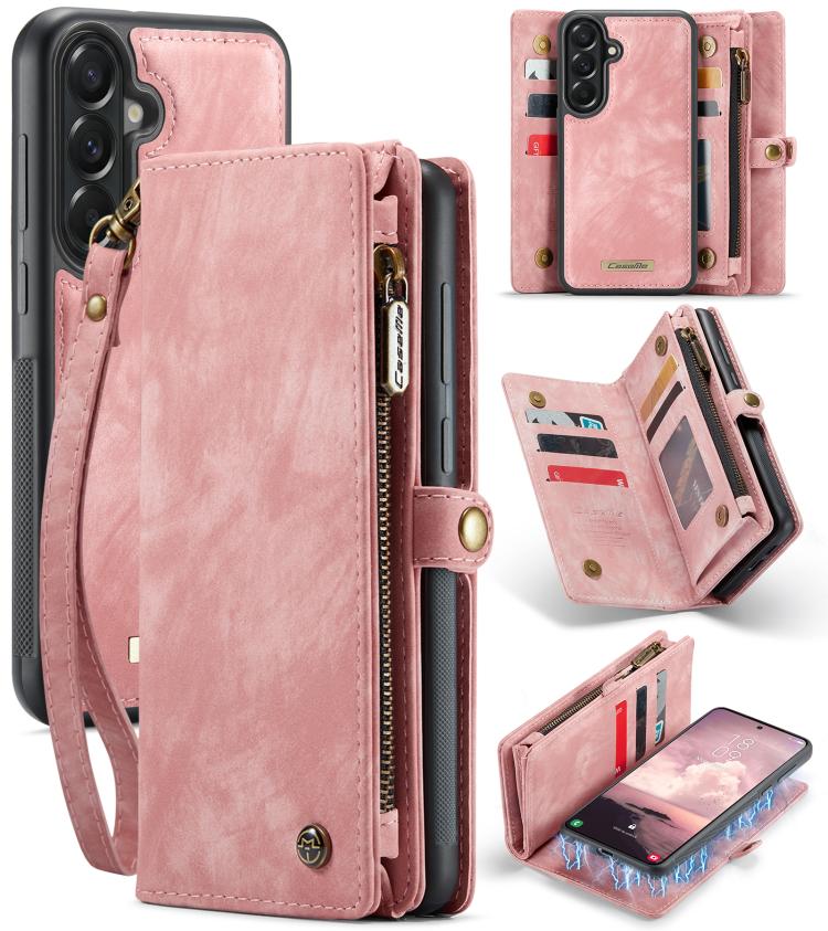 CaseMe 008 Detachable Multifunctional Leather Phone Case, For Galaxy S25 FE / S26 FE5G, For Samsung Galaxy S26+ 5G, For Samsung Galaxy S26 Ultra 5G, For Samsung Galaxy S26 5G, For Samsung Galaxy A57 5G, For Samsung Galaxy A37 5G, For Samsung Galaxy A17...