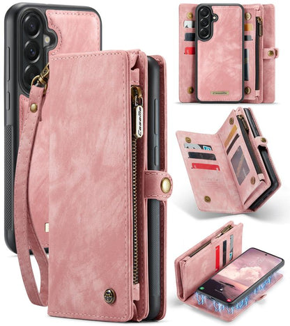 CaseMe 008 Detachable Multifunctional Leather Phone Case, For Galaxy S25 FE / S26 FE5G, For Samsung Galaxy S26+ 5G, For Samsung Galaxy S26 Ultra 5G, For Samsung Galaxy S26 5G, For Samsung Galaxy A57 5G, For Samsung Galaxy A37 5G, For Samsung Galaxy A17...