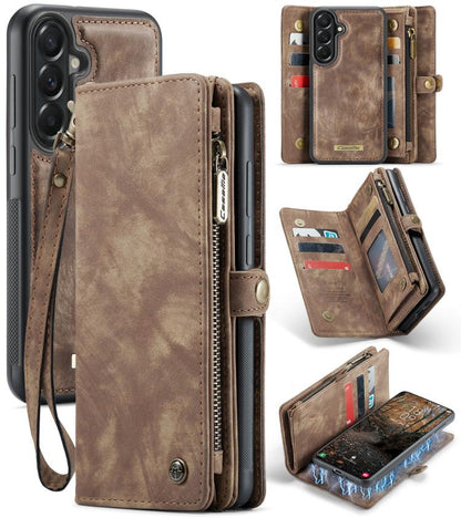 CaseMe 008 Detachable Multifunctional Leather Phone Case, For Galaxy S25 FE / S26 FE5G, For Samsung Galaxy S26+ 5G, For Samsung Galaxy S26 Ultra 5G, For Samsung Galaxy S26 5G, For Samsung Galaxy A57 5G, For Samsung Galaxy A37 5G, For Samsung Galaxy A17...