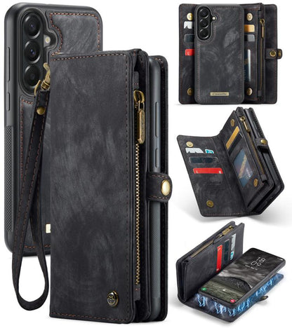 CaseMe 008 Detachable Multifunctional Leather Phone Case, For Galaxy S25 FE / S26 FE5G, For Samsung Galaxy S26+ 5G, For Samsung Galaxy S26 Ultra 5G, For Samsung Galaxy S26 5G, For Samsung Galaxy A57 5G, For Samsung Galaxy A37 5G, For Samsung Galaxy A17...