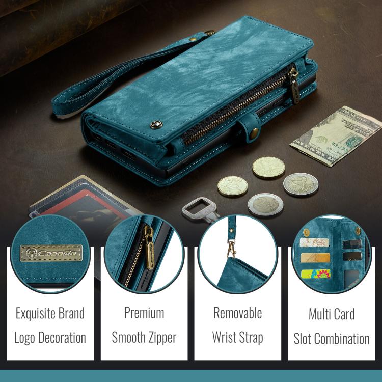 CaseMe 008 Detachable Multifunctional Leather Phone Case, For Galaxy S25 FE / S26 FE5G, For Samsung Galaxy S26+ 5G, For Samsung Galaxy S26 Ultra 5G, For Samsung Galaxy S26 5G, For Samsung Galaxy A57 5G, For Samsung Galaxy A37 5G, For Samsung Galaxy A17...