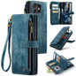 CaseMe C30 Card Slots Zipper Wallet Leather Phone Case, For Galaxy A56, For Galaxy A36, For Galaxy S25 5G, For Galaxy S25+ 5G, For Galaxy S25 Ultra 5G, For Galaxy A16 5G