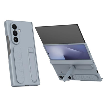 Bazher Shell Film Integrated Holder Shockproof Phone Case, For Galaxy Z Fold8 5G, For Galaxy Z Fold8 Ultra 5G, For Galaxy Z TriFold, For Galaxy Z Fold7 5G, For Galaxy Z Fold6 5G, For Galaxy Z Fold5 5G, For Galaxy Z Fold4, For Galaxy Z Fold3 5G
