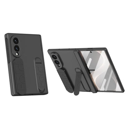 Bazher Shell Film Integrated Holder Shockproof Phone Case, For Galaxy Z Fold8 5G, For Galaxy Z Fold8 Ultra 5G, For Galaxy Z TriFold, For Galaxy Z Fold7 5G, For Galaxy Z Fold6 5G, For Galaxy Z Fold5 5G, For Galaxy Z Fold4, For Galaxy Z Fold3 5G