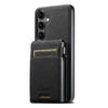 Suteni H19 Litchi Texture 2-in-1 MagSafe Removable Card Case Back Phone Case, For Samsung Galaxy S26+ 5G, For Samsung Galaxy S26 Ultra 5G, For Samsung Galaxy S25 5G, For Samsung Galaxy S25+ 5G, For Samsung Galaxy S25 Ultra 5G                           ...