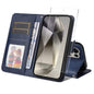 ENKAY Card Wallet Calf Texture Leather Phone Case with Screen Film, For Galaxy A36 5G, For Galaxy S25 5G, For Galaxy S25+ 5G, For Galaxy S25 Ultra 5G, For Galaxy S24 Ultra 5G, For Galaxy S24+ 5G, For Galaxy S24 5G, For Galaxy F16 / M16