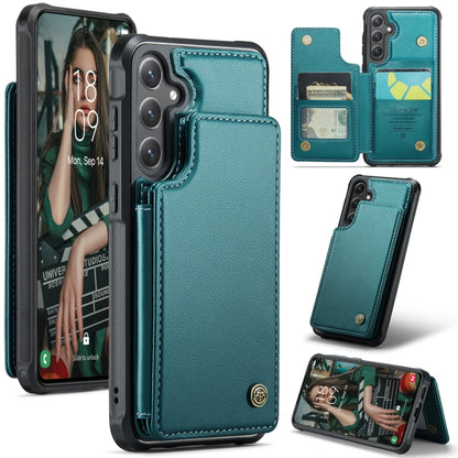 CaseMe C22 Card Slots Holder RFID Anti-theft Phone Case, For Samsung Galaxy A36 5G, For Samsung Galaxy S25 5G, For Samsung Galaxy S25+ 5G, For Samsung Galaxy S25 Ultra 5G, For Galaxy S25 FE / S26 FE 5G, For Samsung Galaxy A17