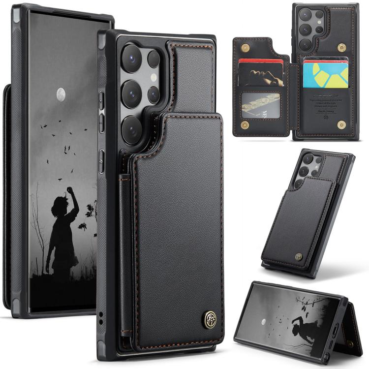 CaseMe C22 Card Slots Holder RFID Anti-theft Phone Case, For Samsung Galaxy A36 5G, For Samsung Galaxy S25 5G, For Samsung Galaxy S25+ 5G, For Samsung Galaxy S25 Ultra 5G, For Galaxy S25 FE / S26 FE 5G, For Samsung Galaxy A17