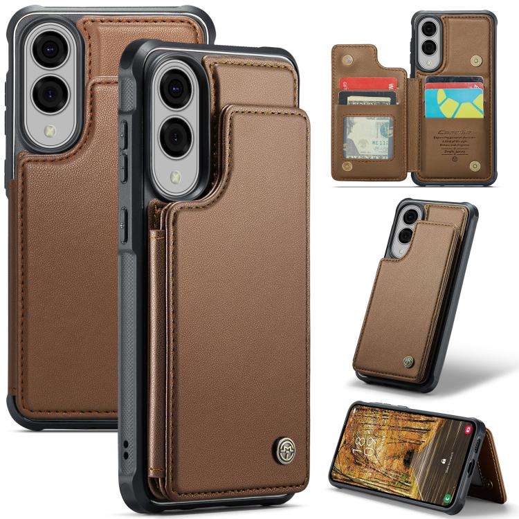CaseMe C22 Card Slots Holder RFID Anti-theft Phone Case, For Galaxy S26 FE 5G, For Galaxy Z Fold8 Ultra 5G, For Samsung Galaxy S26+ 5G, For Samsung Galaxy S26 Ultra 5G, For Samsung Galaxy S26 5G, For Samsung Galaxy A57 5G, For Samsung Galaxy A37 5G    ...