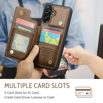 CaseMe C22 Card Slots Holder RFID Anti-theft Phone Case, For Samsung Galaxy A36 5G, For Samsung Galaxy S25 5G, For Samsung Galaxy S25+ 5G, For Samsung Galaxy S25 Ultra 5G, For Galaxy S25 FE / S26 FE 5G, For Samsung Galaxy A17