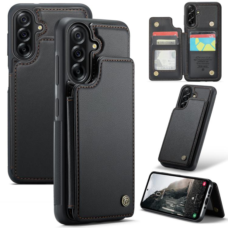CaseMe C22 Card Slots Holder RFID Anti-theft Phone Case, For Samsung Galaxy A36 5G, For Samsung Galaxy S25 5G, For Samsung Galaxy S25+ 5G, For Samsung Galaxy S25 Ultra 5G, For Galaxy S25 FE / S26 FE 5G, For Samsung Galaxy A17