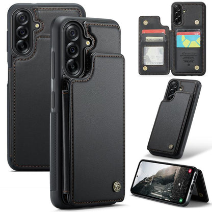 CaseMe C22 Card Slots Holder RFID Anti-theft Phone Case, For Samsung Galaxy A36 5G, For Samsung Galaxy S25 5G, For Samsung Galaxy S25+ 5G, For Samsung Galaxy S25 Ultra 5G, For Galaxy S25 FE / S26 FE 5G, For Samsung Galaxy A17